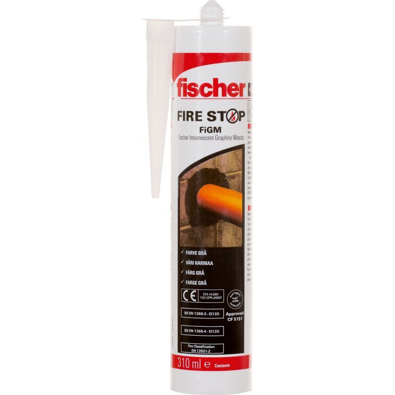 İntümesan Grafit Mastik FiGM 310 ml