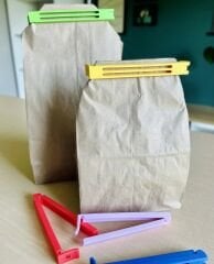 Poşet Klipsi Ambalaj Kapatma Aparatı Paket Mandalı 6 adet