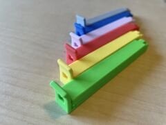 Poşet Klipsi Ambalaj Kapatma Aparatı Paket Mandalı 6 adet