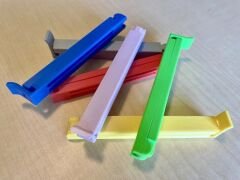 Poşet Klipsi Ambalaj Kapatma Aparatı Paket Mandalı 6 adet