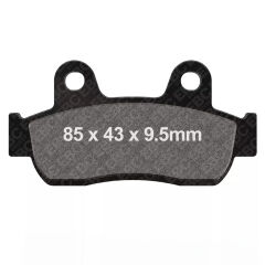 Safe Brake MA 721 Motosiklet Ön Fren Balatası (RKS Spontini 110, Honda Spacy 100 Uyumlu)