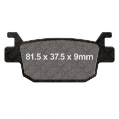 Safe Brake MA 415 Motosiklet Arka Fren Balatası (Honda Forza, Benelli TRK, RKS, Arora Uyumlu)