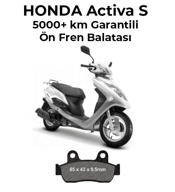 Honda Activa S Ön Fren Balatası – 5000 km Garantili