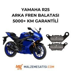 Yamaha R25 Arka Fren Balatası (5000 KM Garantili)