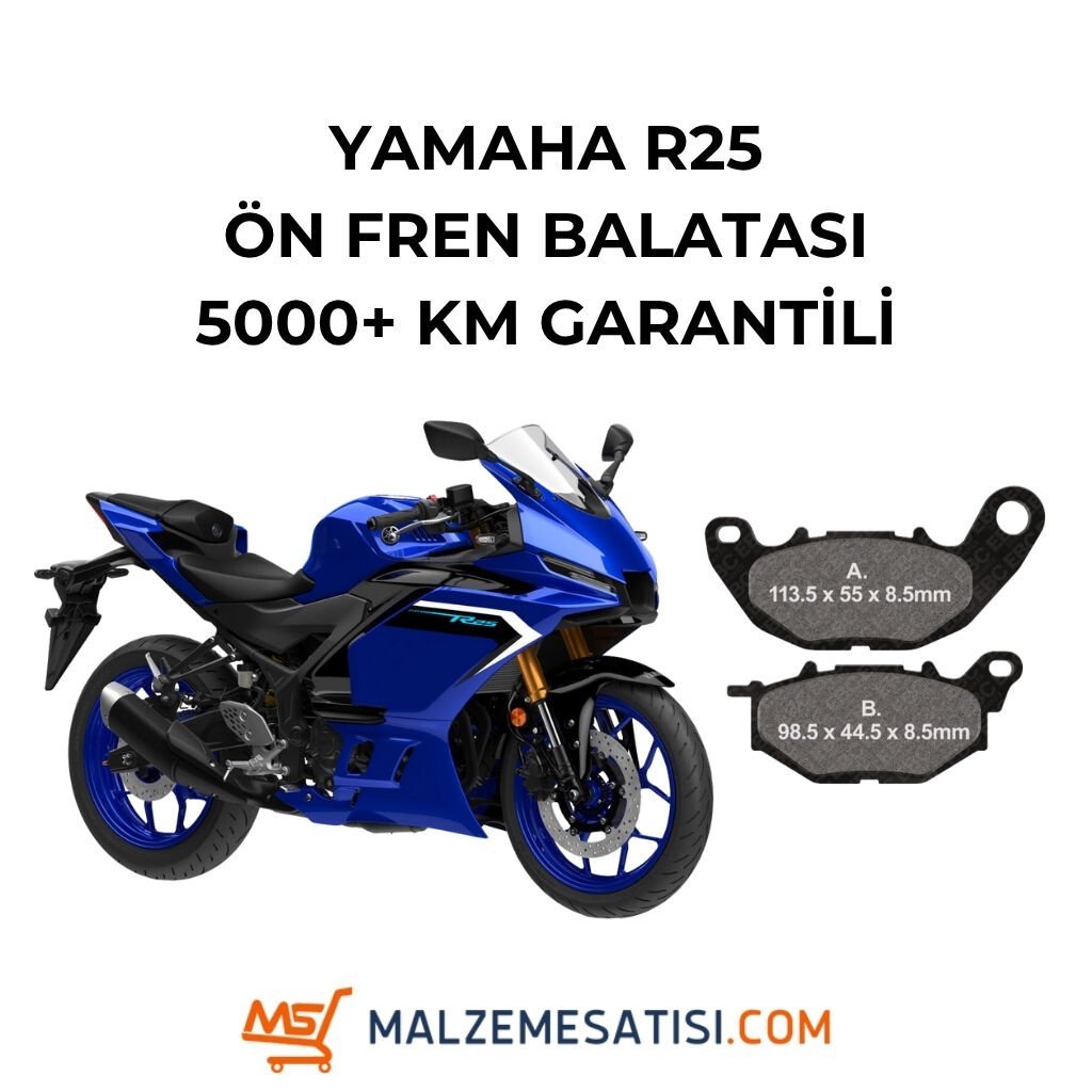 Yamaha R25 Ön Fren Balatası (5000 KM Garantili)