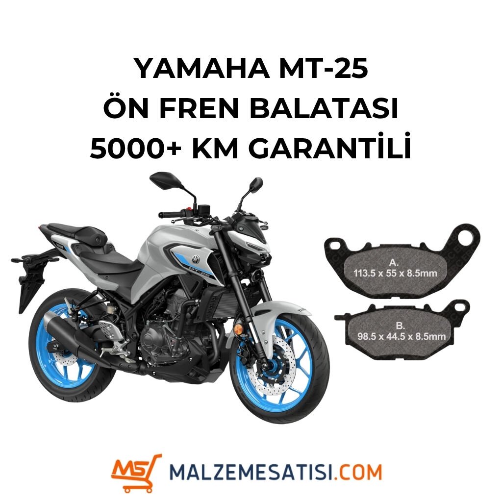 Yamaha MT-25 Ön Fren Balatası – 5000 km Garantili