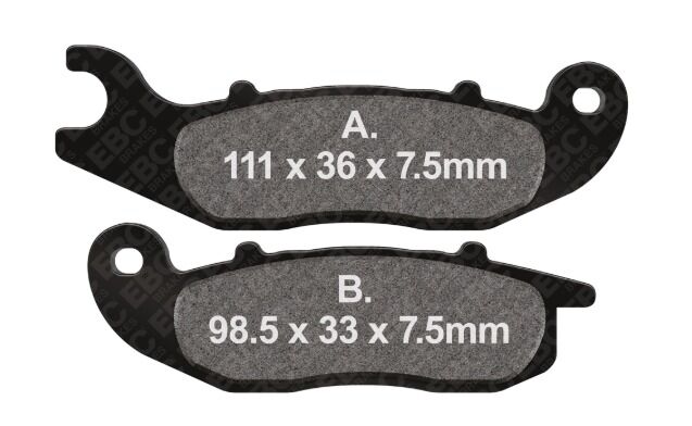 Safe Brake MA 693 Motosiklet Ön Fren Balatası (Honda PCX, ADV, Vespa, Aprilia, Piaggio, Kymco Uyumlu)