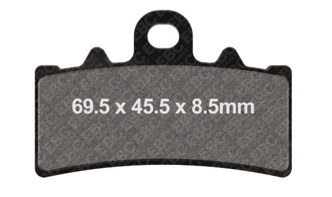 Safe Brake MA 606 Motosiklet Ön Fren Balatası (Bajaj Dominar, BMW G 310 GS, Aprilia, Husqvarna, Triumph, Voge, KTM Uyumlu)