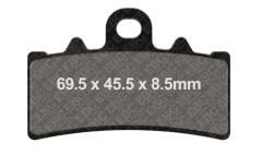 Safe Brake MA 606 Motosiklet Ön Fren Balatası (Bajaj Dominar, BMW G 310 GS, Aprilia, Husqvarna, Triumph, Voge, KTM Uyumlu)