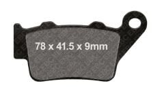 Safe Brake MA 213 Motosiklet Arka Fren Balatası (KTM, Bajaj, Ducati, BMW, VOGE Uyumlu)