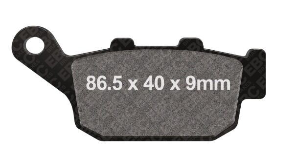 Safe Brake MA 496 Motosiklet ve Scooter Arka Fren Balatası (Honda, Kawasaki, Suzuki, Voge, Zontes Uyumlu)