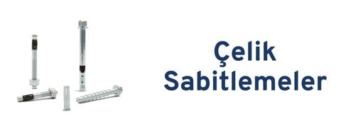 çelik sabitlemeler