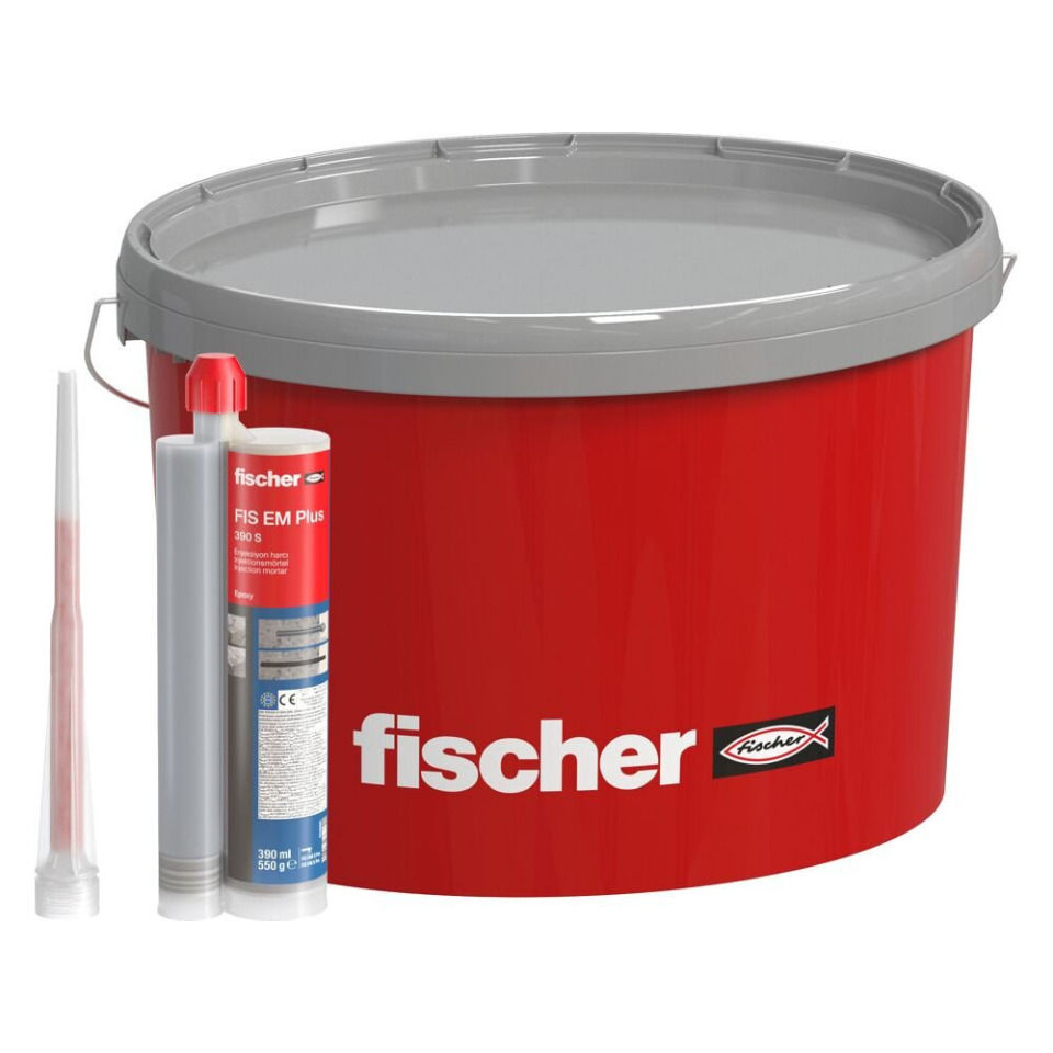 Fischer FIS EM Plus 390 S Enjeksiyon Harcı (1 Kova - 20 Adet)