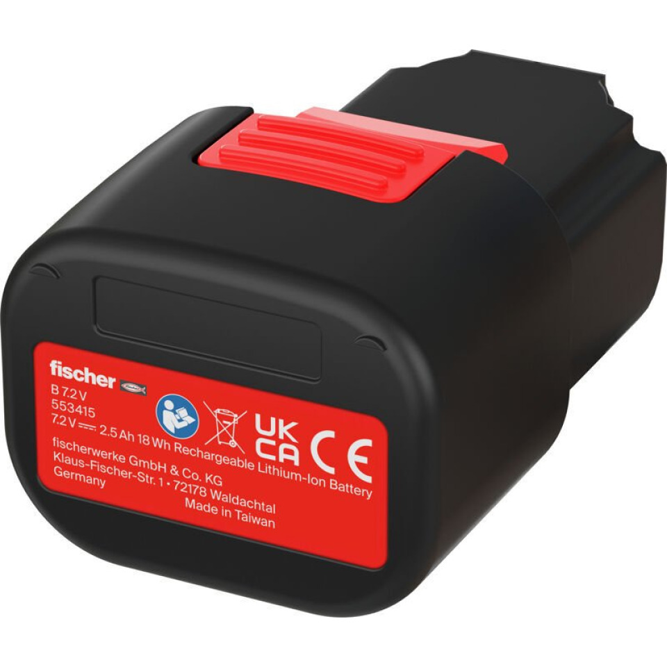 fischer Lityum-İyon Pil B 7.2V